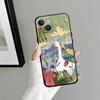 Мультяшный чехол Утка Кошка для Apple iPhone 17 Pro Max 15 Pro 7 8 XR XS MAX 14 11 16 13 12 Air Funda Чехол для телефона