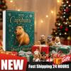 Capybara 24 Days Christmas Countdown Calendar with 24 2D Flat Capybara Ornaments Advent Calendar for Christmas Tree Home Decor