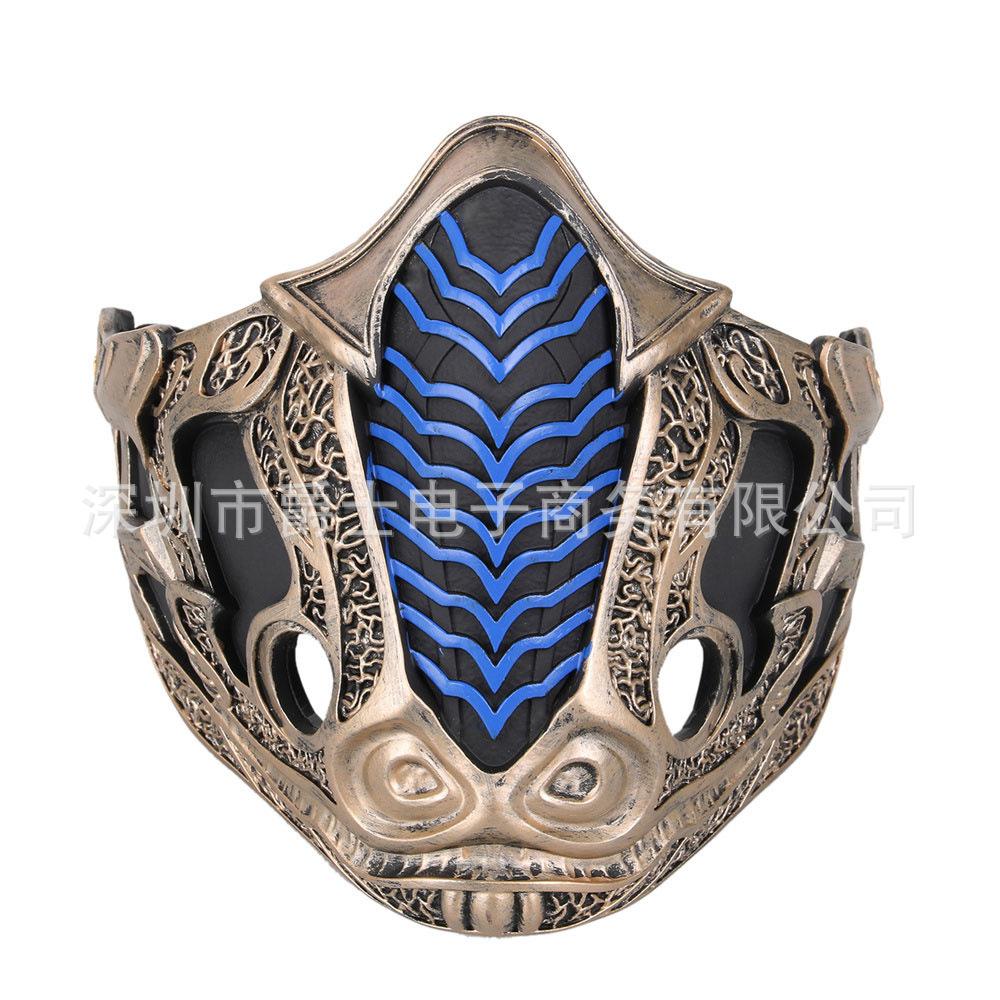 New Mortal Kombat Mortal Kombat Mask Scorpion Face Zero COS Props Halloween