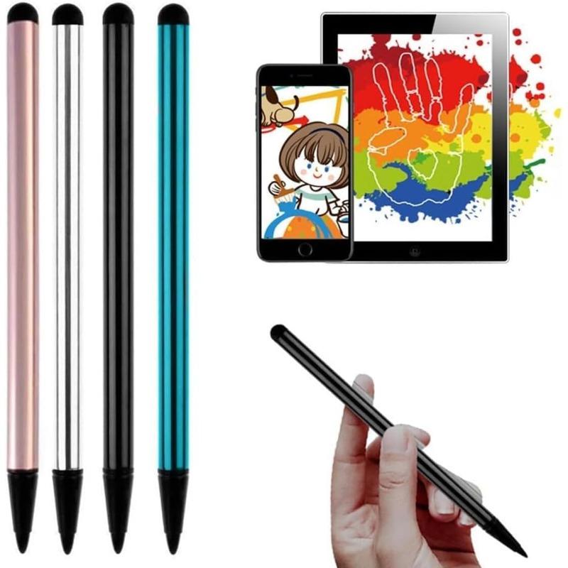 Универсальный емкостный/резистивный стилус для IPhone, IPad, Samsung, смартфона, планшета, сенсорного экрана, резиновый стилус