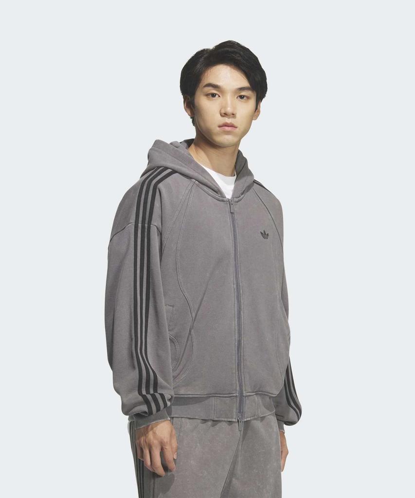 adidas Толстовка Teamgeist на молнии - Серый туман / Kq5525