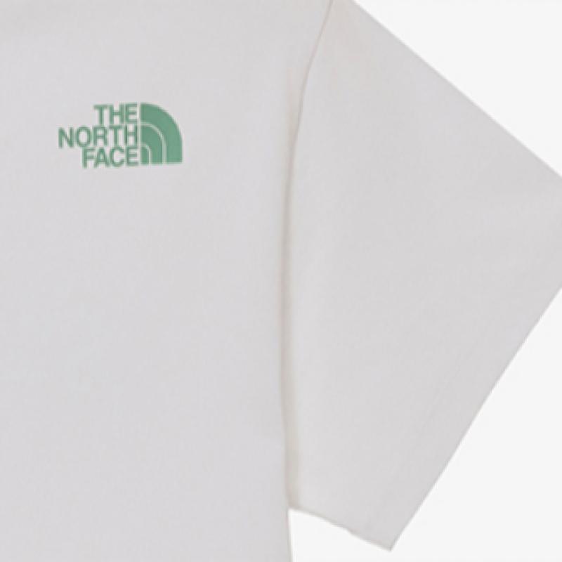 The North Face Women Lettering Short Sleeve Round Tee Owh