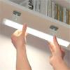 YANGI Simsiz LED Tungi Chiroq LED Harakat Sensori Shkaf Chirog'i Oshxona Yotoqxona uchun Tungi Lampa Detektor Chiroq Shkaf Zinapoyasi Orqa yoritgichi