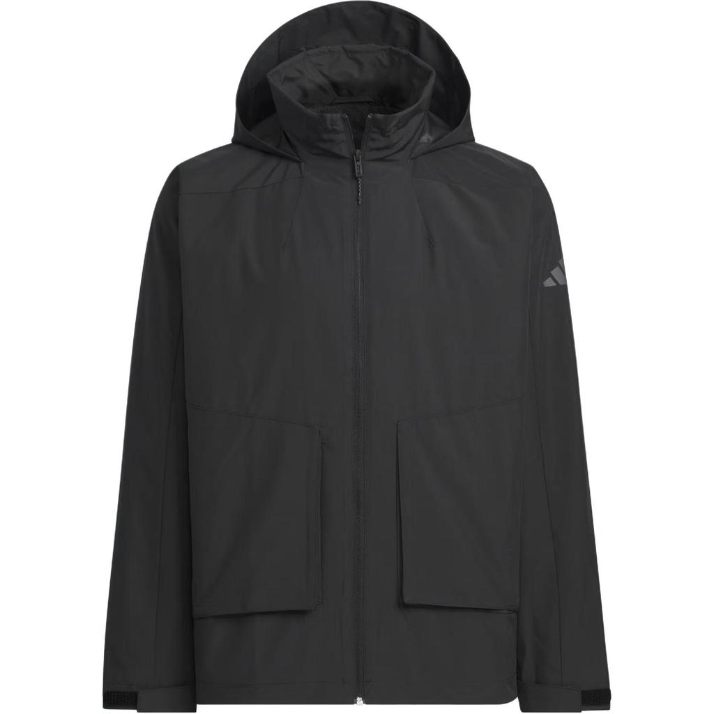 adidas Мужская тканая куртка с капюшоном JL6686