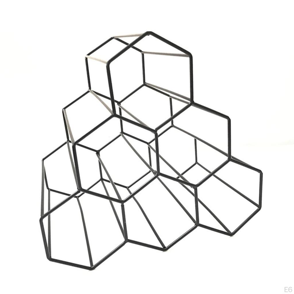 Элегантный держатель для винных бутылок для стильного домашнего декора