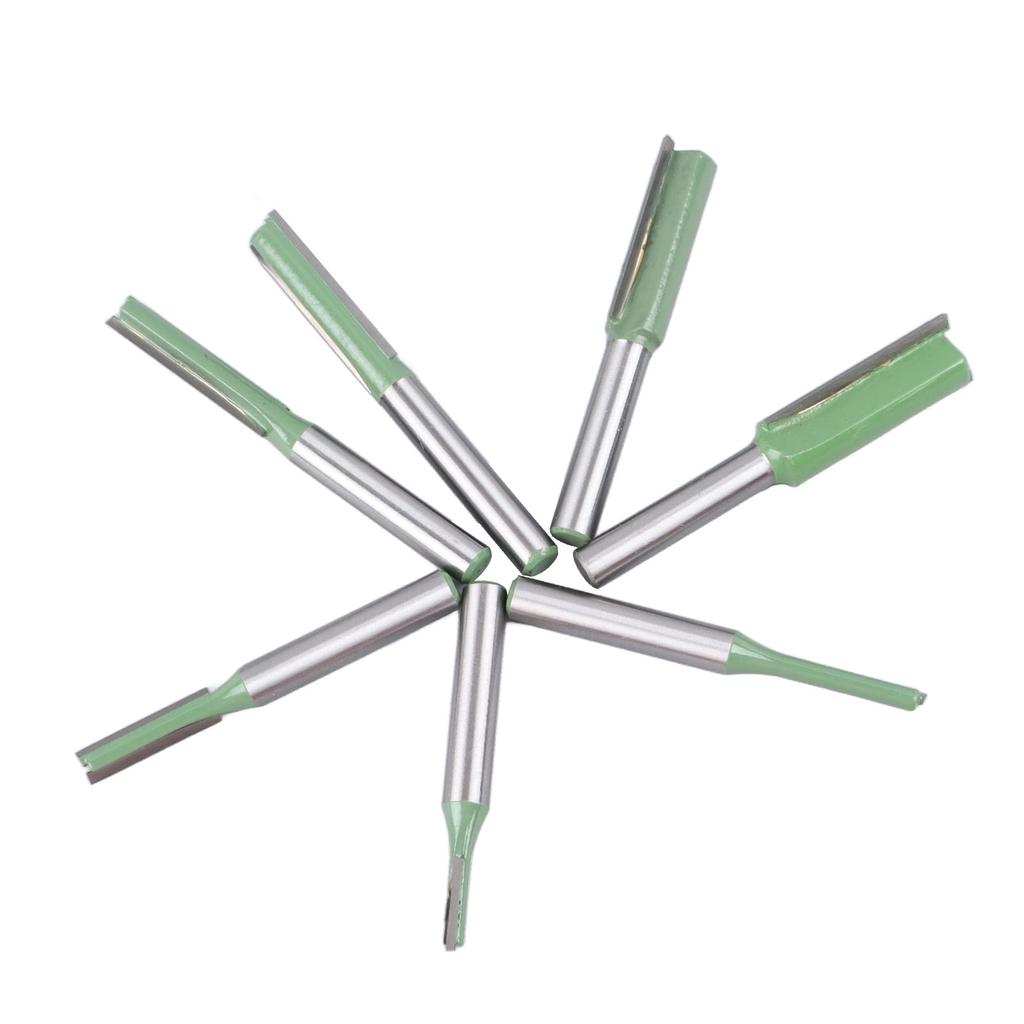 Набор прямых фрез 7 шт. хвостовик 14 фрезерный набор твердосплавные инструменты для деревообработки с ящиком для хранения