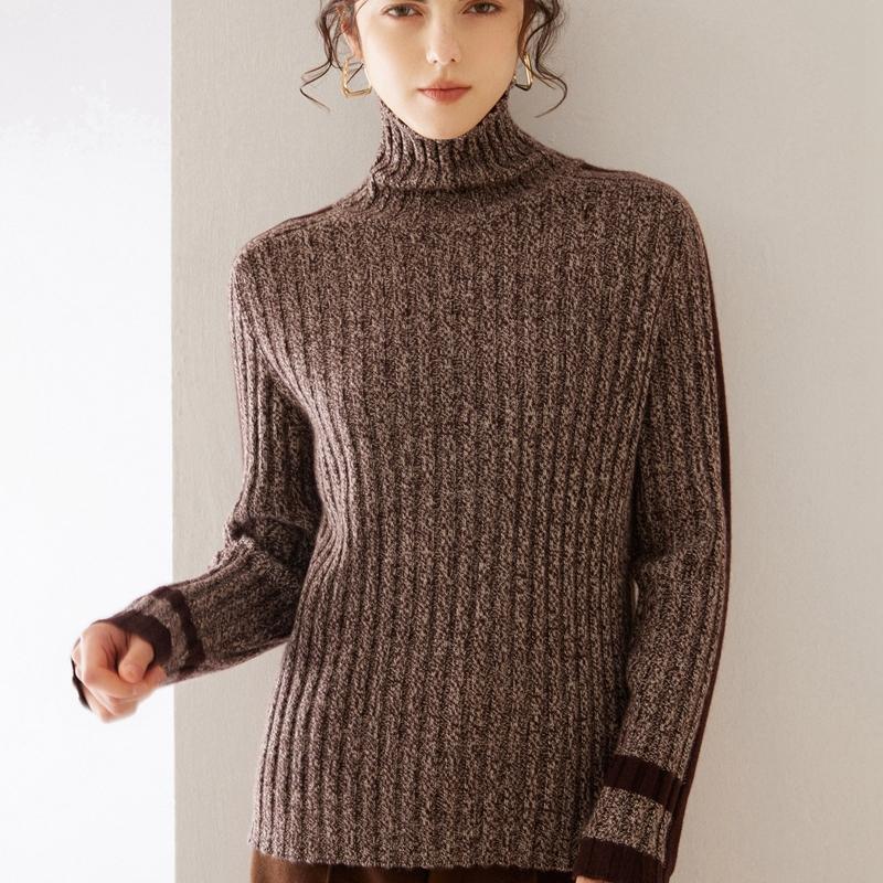 Женский кашемировый свитер Qinghe cashmere 100% кашемир женский осенне-зимний кашемировый пуловер мягкий и теплый