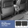 For Ford Explorer 2022 2023 2024 2025 PU Leather Car Seat Back Protector Anti Kick Mat Auto Rear Seat Cover Anti Dirty Pad