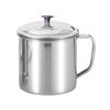 Stainless Steel Cup with Lid Camping Coffee Mug Insulated Tea Cup for Travel Shatterproof Metal Juice Mug