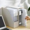 A4 Transparent Storage Box Plastic Document Paper Filling Case File Storage Cases Portable Project Case Clear Document Holder