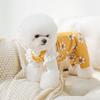 New Sunflower Overalls Autumn and Winter Puppy Clothes Kitten Four-legged Clothes In The Small Dog Pet Clothing