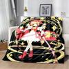 Card Captor Sakura Cartoon blankets fashion blankets Warm Flannel Soft Comfortable Blanket Home Travel Blanket Birthday Gift