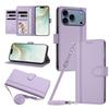 Чехол-бумажник с откидной крышкой для iPhone 17 16 Pro Max 17e 16e Air, кожаный чехол-держатель для карт с магнитной застежкой, подставка, противоударный чехол