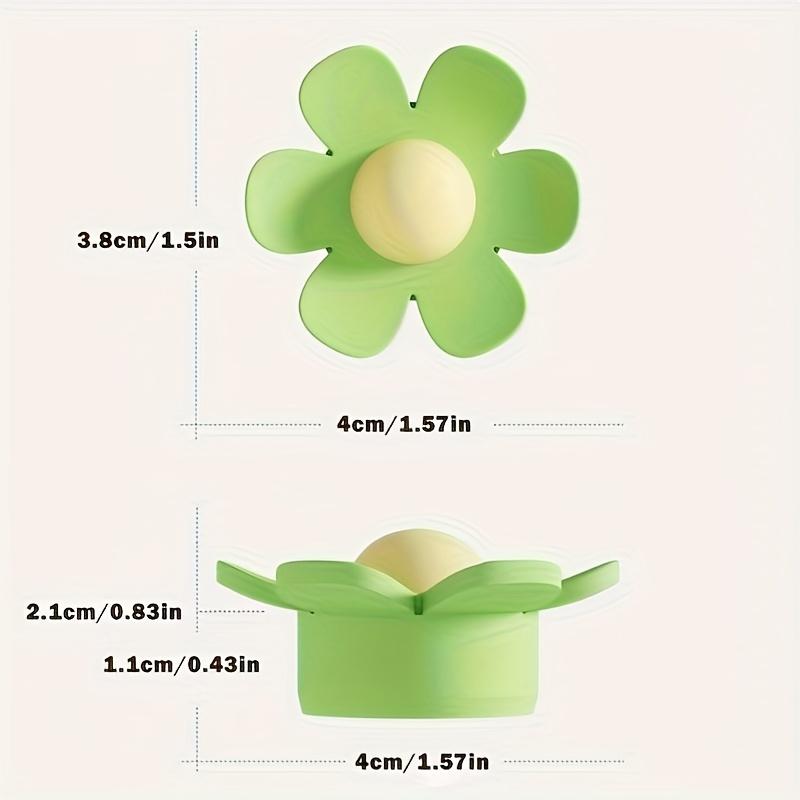 Flower Shape Sink Overflow Hole Plug - Decorative Bathroom & Kitchen Cover, Water-Saving Design, Easy Install, Perfect Home Gift