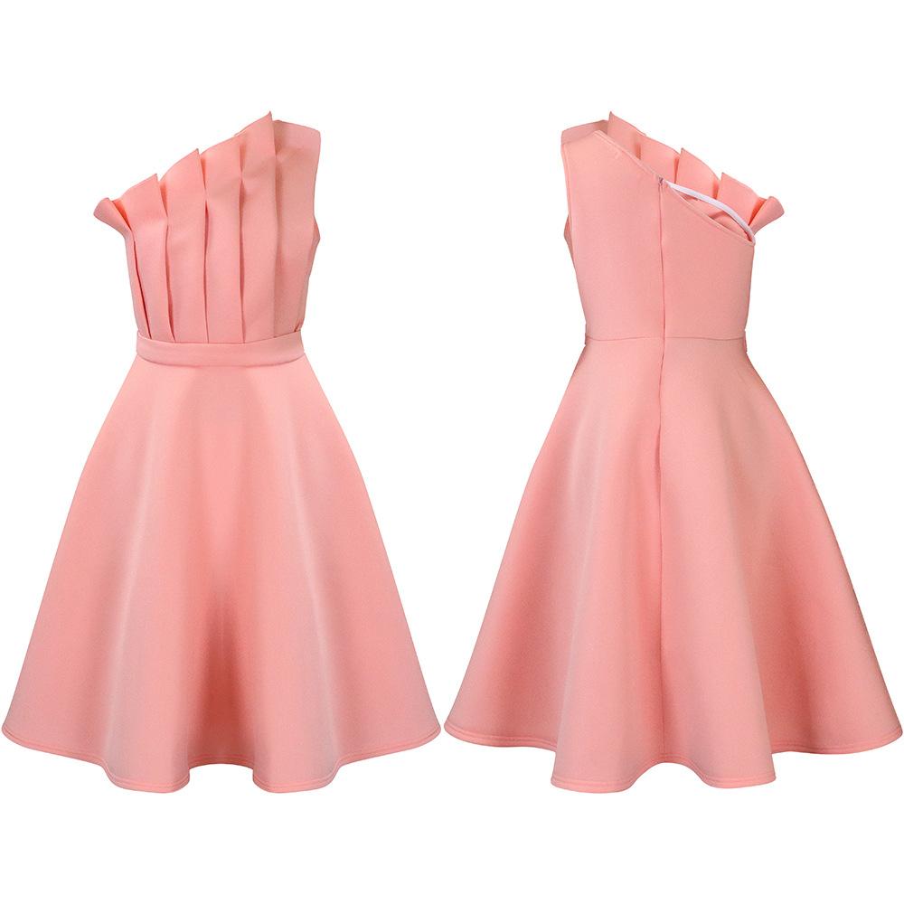 Сексуальное вечернее платье с плиссировкой, открытыми плечами и высокой талией для полных женщин, летнее платье для вечеринки