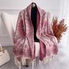 Autumn and Winter Travel Warm Cashmere Shawl Scarf Fashion Women Luxury Print Pashmina Blanket Wraps Female Poncho Bufanda