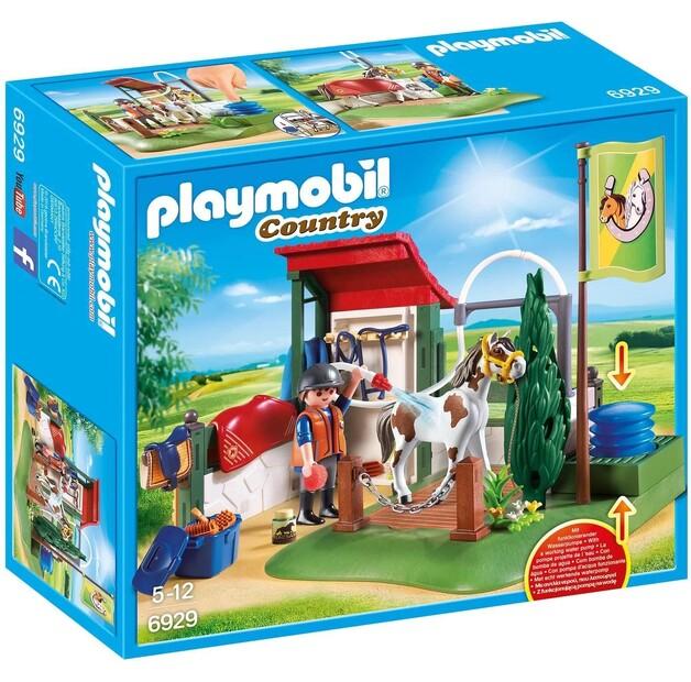 Конструктор Playmobil 6929 Country моечная станция для лошадей