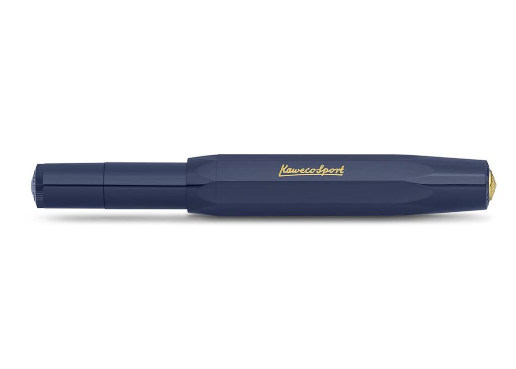 Перьевая ручка Kaweco M Medium Point Classic Sports Navy подлинный импортный продукт CSFP-NV