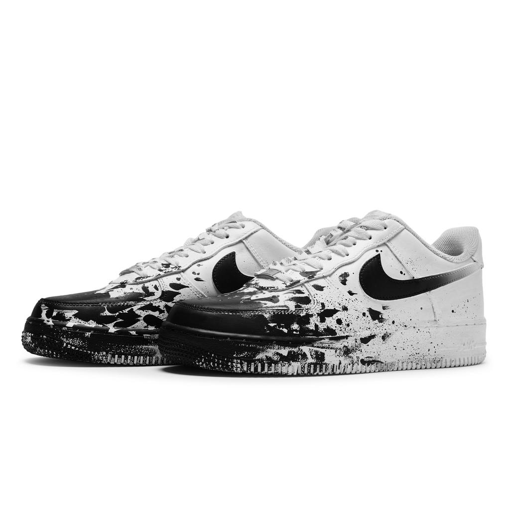 Nike Air Force 1 811 Производство, Промышленная зона, Специальная коробка для обуви Низкие кеды для скейтборда Женские Черно-белый DH2920-111(Team80-S-BOX)