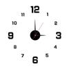 Luminous Digital Clock DIY Stereoscopic Wall Clock Silent Clock Living Room Bedroom Wall Clock Home Decorations