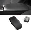 Soft Carbon Texture Leather Armrest Cover For Toyota Prius 2004 - 2009 Car Center Control Armrest Box Skin Cover Sticker Trim