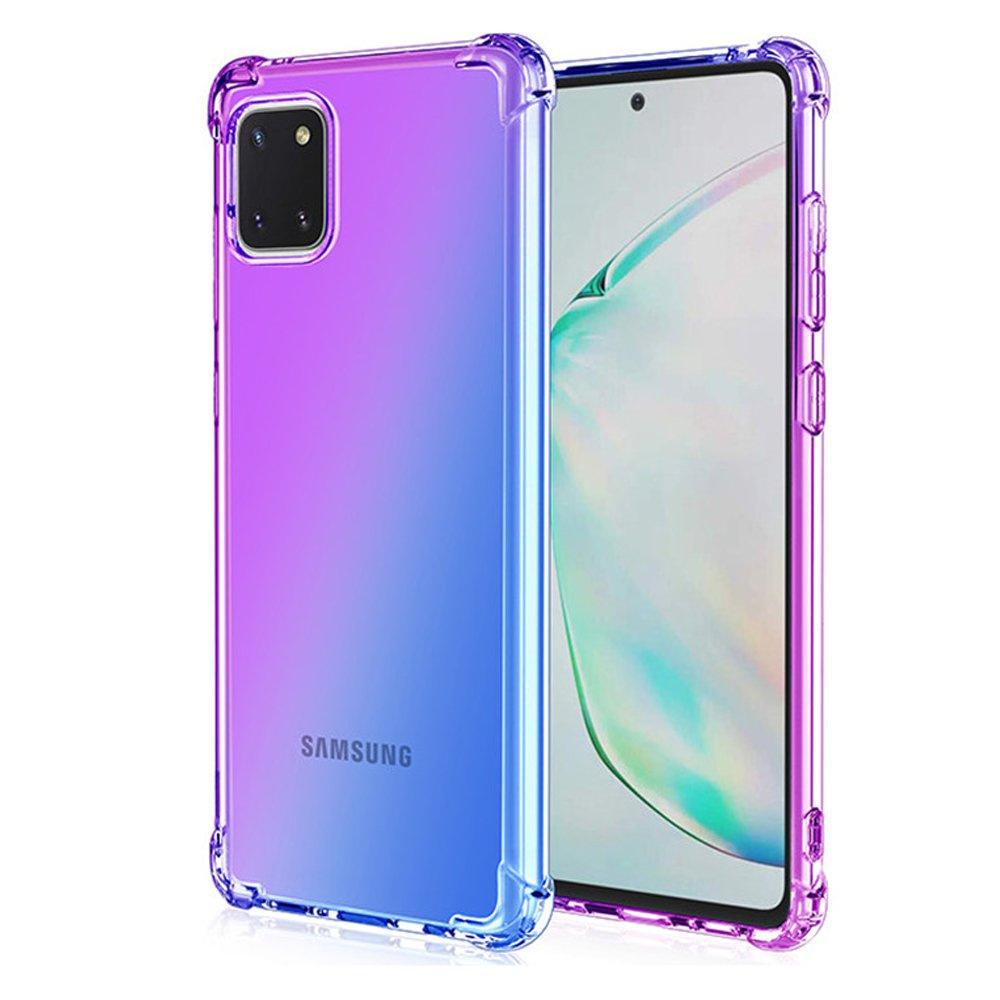 Gradient Dropproof Case for Samsung Galaxy A22 5G, Purple/Blue