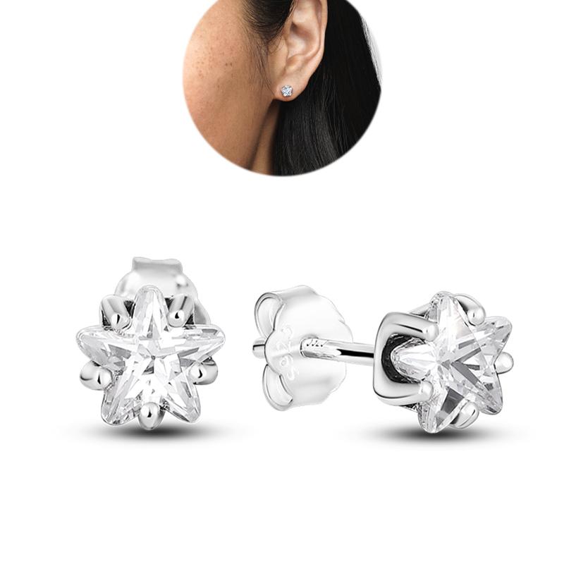 Серьги-гвоздики из натурального серебра S925 с перьями любви, оригинальные подвески-кольца для женщин и девочек, серьги-гвоздики, ювелирные изделия, подарки