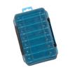 Clear Double Sided Tackle Storage Box With Secure Lock Lightweight Waterproof Design For Fishing Tools And Small Parts
