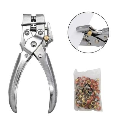 Портативный ручной дырокол для люверсов, полый дизайн, инструмент для металлических петель, изготовление ремней