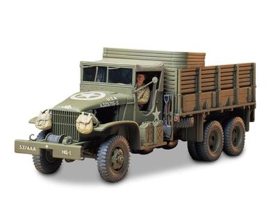 Tamiya 1/35 Военная миниатюра Серия Нет. 218 США. Армейский грузовик 6x6 Пластиковая модель 35218