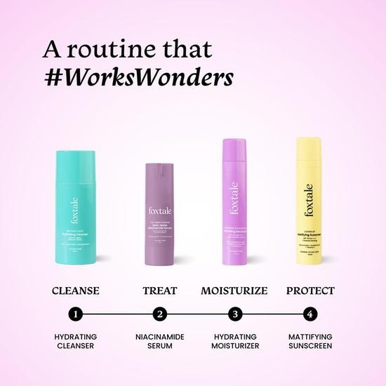 Сыворотка для лица Foxtale 5% ниацинамида | Устраняет пятна и следы от акне | Уменьшает темные пятна | Осветляет кожу | Все типы кожи | Мужчины и женщины - 30 мл