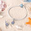 Silver Plated Summer Style Butterfly Sea Turtle Charms Beads Fit Original Bracelets Exquisite DIY Jewelry Gift