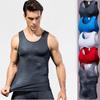 5 Colors Men's Sports Vest Tight Running T Shirts Walking Gym Quick Dry Sleeveless Shirts Sportswear Fitness Tops