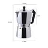 Mocha Coffee Maker Espresso Latte Filter Stove Coffee Maker Espresso Maker Italian Coffee Maker 50/300/450ml Home Coffee Pot