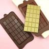 ORIGINAL DEALS Silicone Chocolate Mold 21x10x0.4cm for Homemade Chocolate, Candy, Jelly, or Ice Cubes