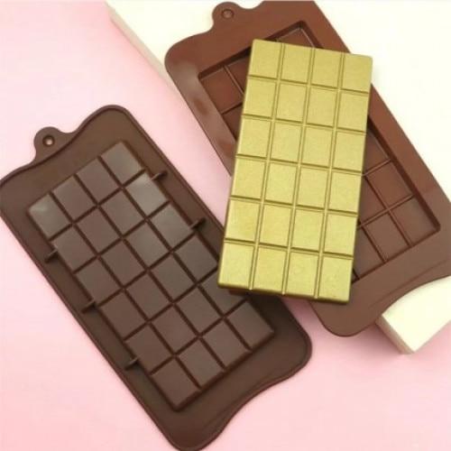 ORIGINAL DEALS Silicone Chocolate Mold 21x10x0.4cm for Homemade Chocolate, Candy, Jelly, or Ice Cubes
