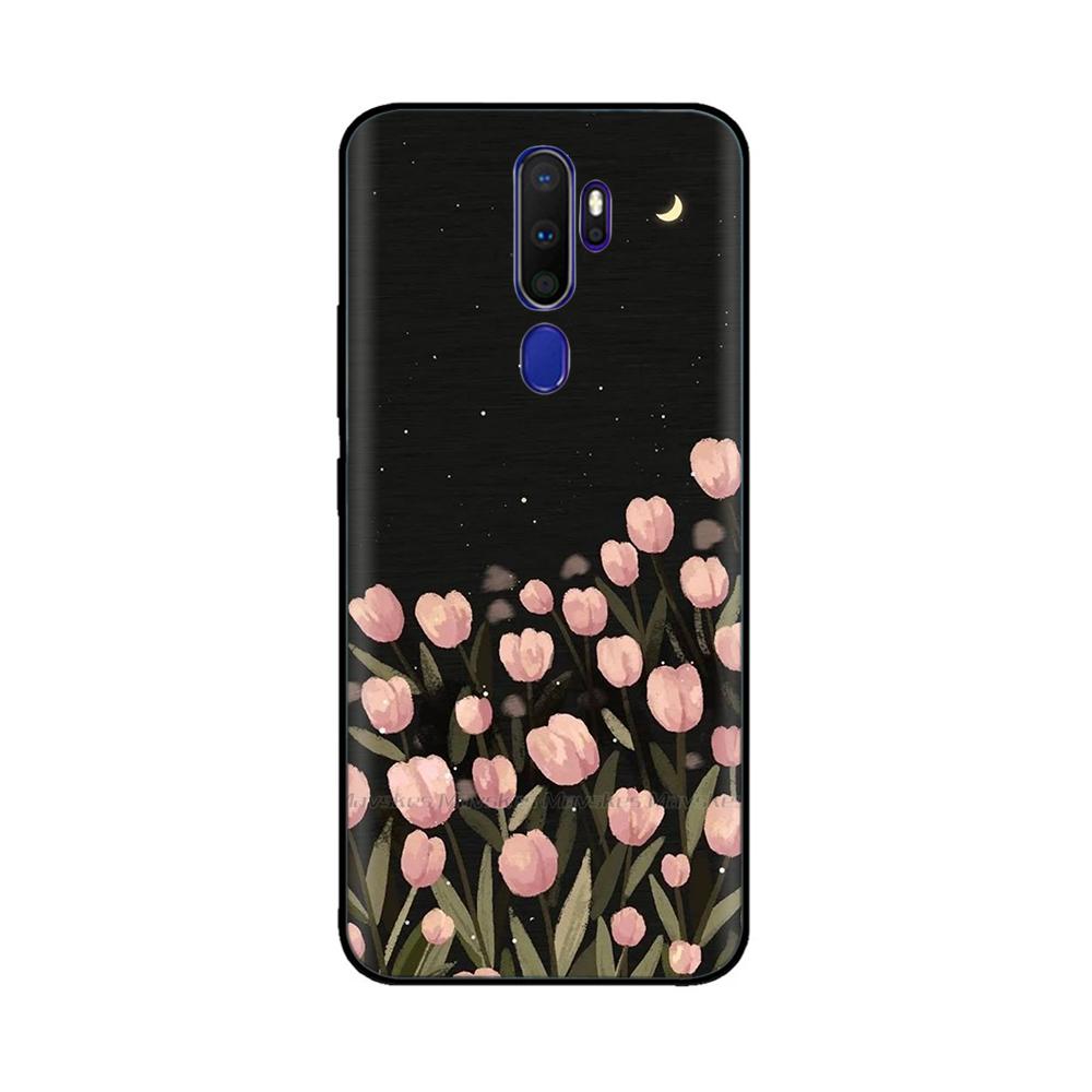 Чехол для Oppo A9 2020 Чехол для Oppo A5 2020 Милый мультяшный painted чехол Мягкий ТПУ чехол для телефона Для Oppo A11X OppoA5 OppoA9 2020 Бампер Fundas
