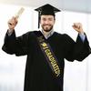 2025 Graduation Stole Unisex Adults Graduation Satin Sash Ribbon Class of 2025 Congrat Grad Etiquette Belt for Academic Commencements