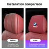 Leather Car Seat Headrest Protective Cover Accessories For BMW 1 2 3 4 5 6 7 Series G20 G30 F48 E90 E36 F30 F10 X1 X3 X4 X5 X6X7 II9