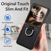 Чехол-бампер с кольцом-держателем для MOTO Razr 70 Ultra 60 50 2026 2026 2026 Razr70 5G Razr60 Razr50 Кожаная обложка Funda Capa Чехлы