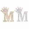 Crown 26 Initial Letters A To Z   Brooch Pins Women