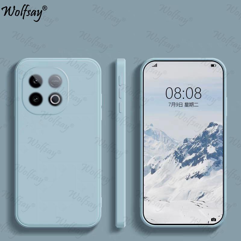 Candy Case For Vivo iQOO Z10 Turbo Pro Case Original Liquid Silicone Case iQOO Z10 Turbo Pro Cover For Vivo iQOO Z10 Turbo Pro