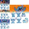 Charming Pvc Stitch Action Figures In Six Different Styles Perfect For Collectors