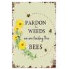 Металлические жестяные знаки «Кормление пчел», настенная декоративная табличка, винтажный художественный постер, железная картина для пещеры для мужчин, домашнего кафе, садового клуба, бара