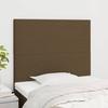 VidaXL Headboard Bedroom Furniture Bed Accessories Single Bed Heads Interior Bed Frame Heads Dark Brown 3116029