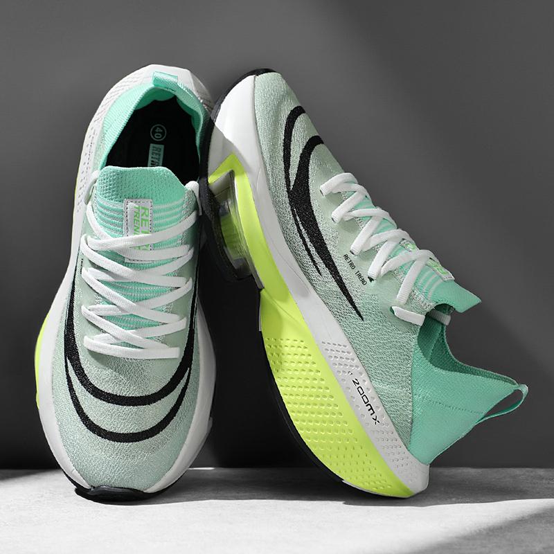 Кроссовки для бега Marathon Air Cushion для мужчин, дышащие, легкие, женские, удобные, спортивные, нескользящие, с углеродной пластиной