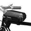 Bicycle Top Tube Bag MTB Road Cycle Rainproof Bike Front Beam Bag Bicycle Frame Bag Pouch