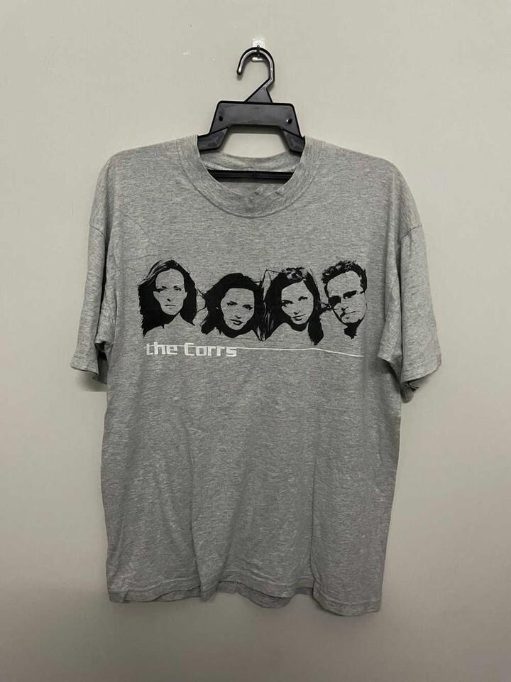 The Corrs Band Tour Album Sport Gray Tee Cotton Adult TShirt UU1070