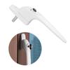 2Pcs Aluminum Alloy Window Handles Lock With Key & Screws Balcony Door Handle Lockable Double Glazing Window Handle