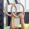 Гимнастические кольца 2 шт./комплект Регулируемые подвесные ремни Для силовых тренировок, Домашний тренажерный зал, Кроссфит и Калистеника Тренировка